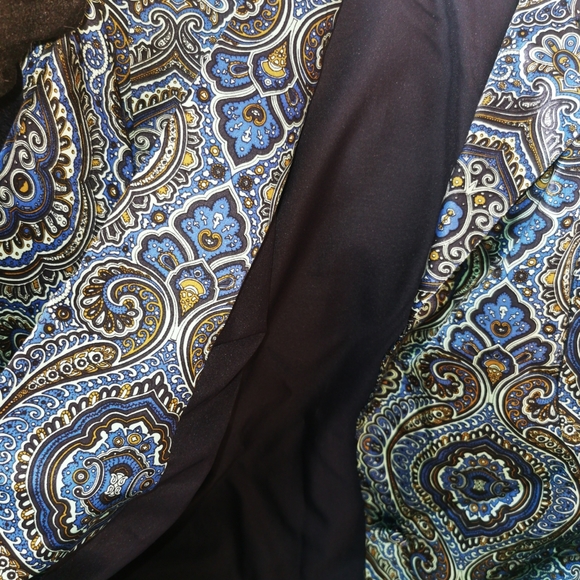 Silk 90s paisley blazer just WOW! - Picture 2 of 5